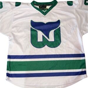 Vintage Hartford Whalers Hockey Jersey YXL
